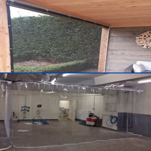 Transparante PVC folie op maat gemaakt - Afbeelding 4