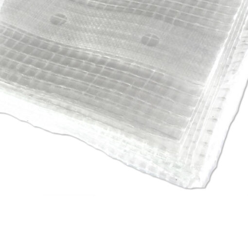 Gewapend transparant afdekzeil 6x10m 220gr/m² - Afbeelding 4