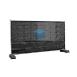 Zwart winddoorlatend bouwheknet 180x345cm 150gr