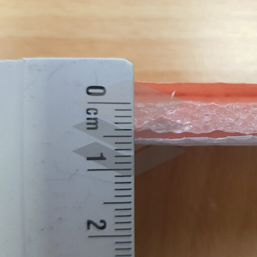 Isolatie dekzeil 4x6m zilver/oranje 250gr/m² - Afbeelding 4