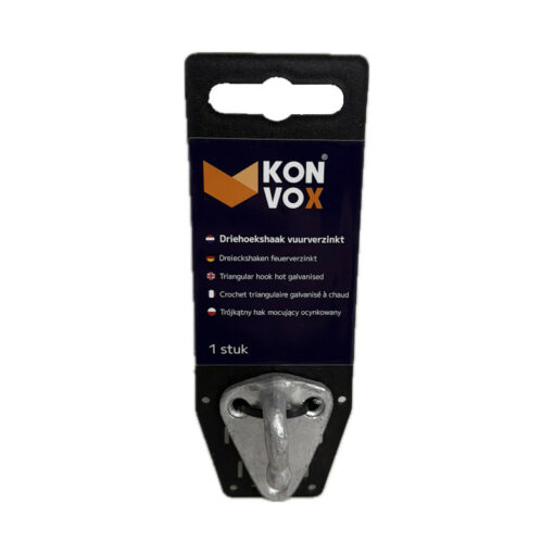 Driehoekshaak, touwhaak, carroseriehaak, vuurverzinkt
