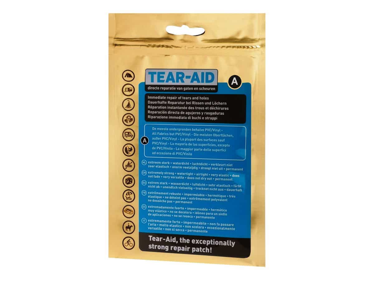 Tear‑Aid Type A Reparatiekit – Transparant & Waterdicht