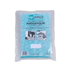 Afdekfolie bouwfolie PE 40mu 4x6m. naturel